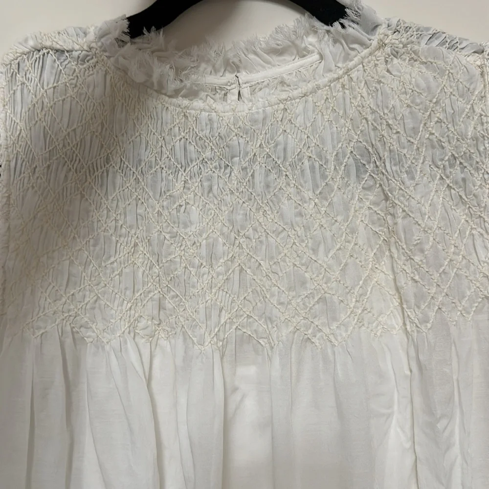 Free People Shea Solid Mini ivory